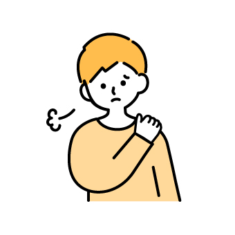 書き損じてカードを書き直す様子